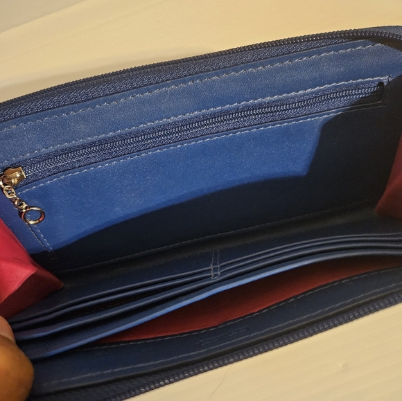 COACH Wristlet Vintage Y2K Monogram Signature Print - Turquoise - Picture 11 of 13